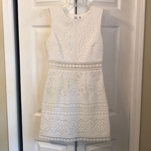 Dolce vita white lace cocktail dress
